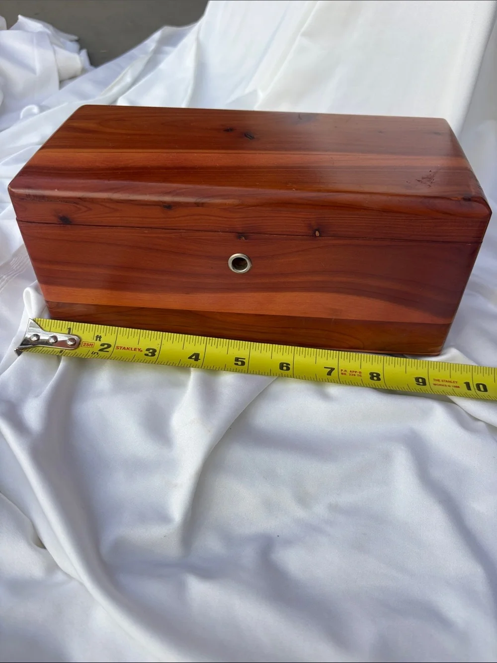 Vintage LANE Mini Cedar HOPE CHEST KEEPSAKE Box